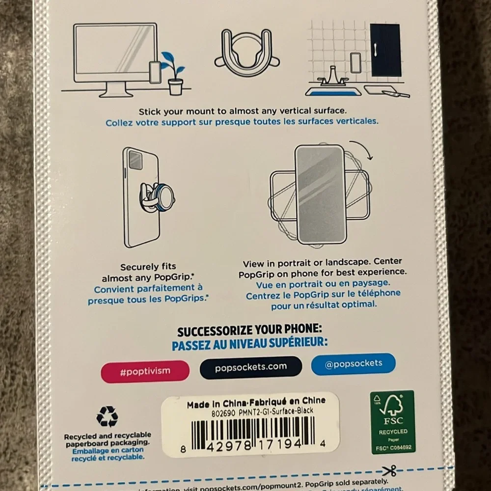NIP PopSockets PopMount2